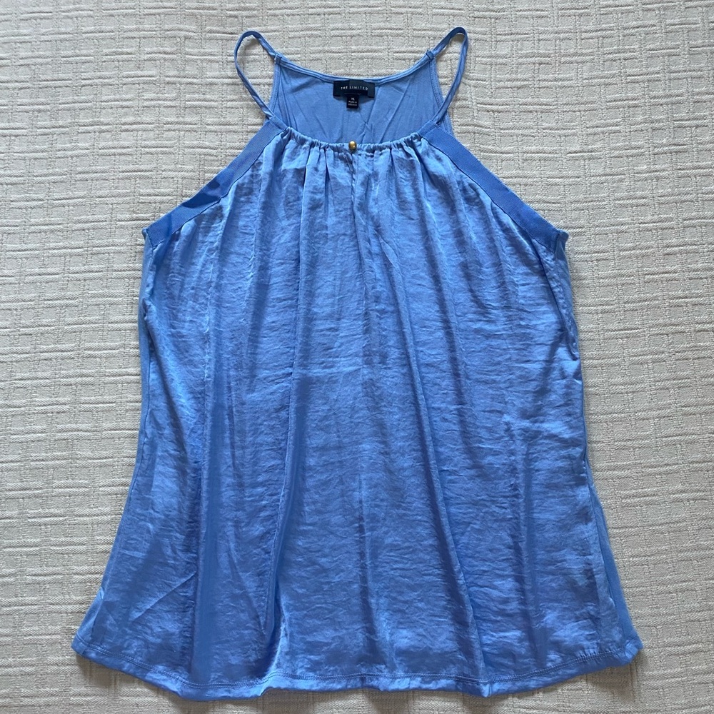 The Limited periwinkle blue tank.